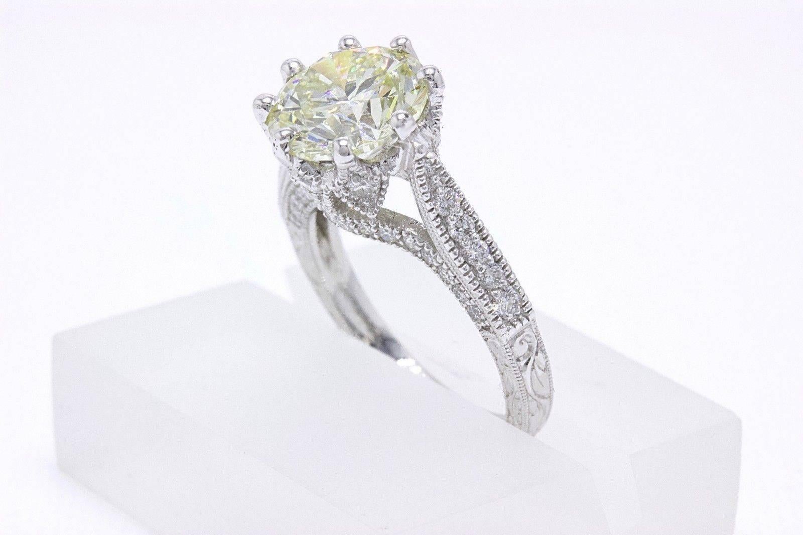 vintage cathedral engagement ring