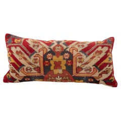 Antique Caucasaian Rug Pillow Cover, Early 20th C.