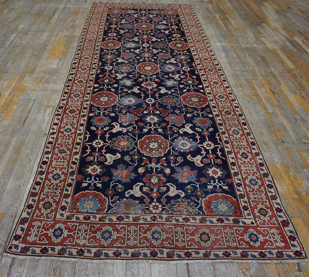 Wool Early 19th Century Caucasian Afshan Kuba Carpet ( 4'8