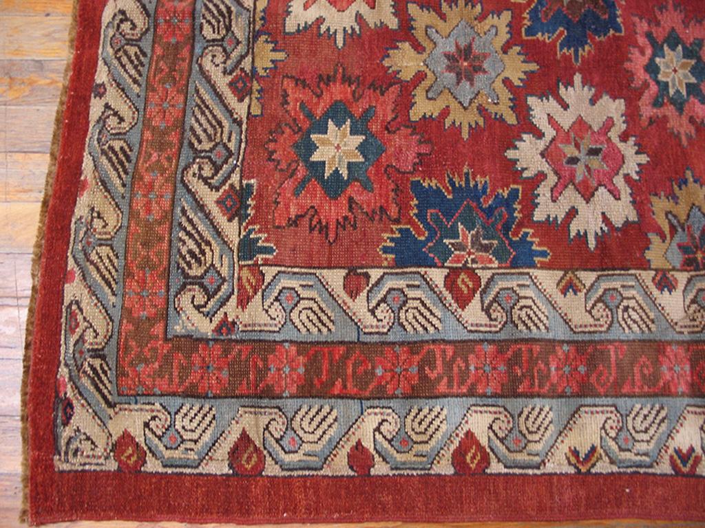 Antiker kaukasischer:: Akstafa-Teppich (Handgeknüpft) im Angebot