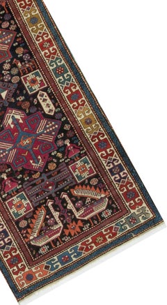 Antique Caucasian Akstafa Rug, circa 1890 3'6 x 7'3
