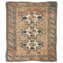 Antique Caucasian Area Rug