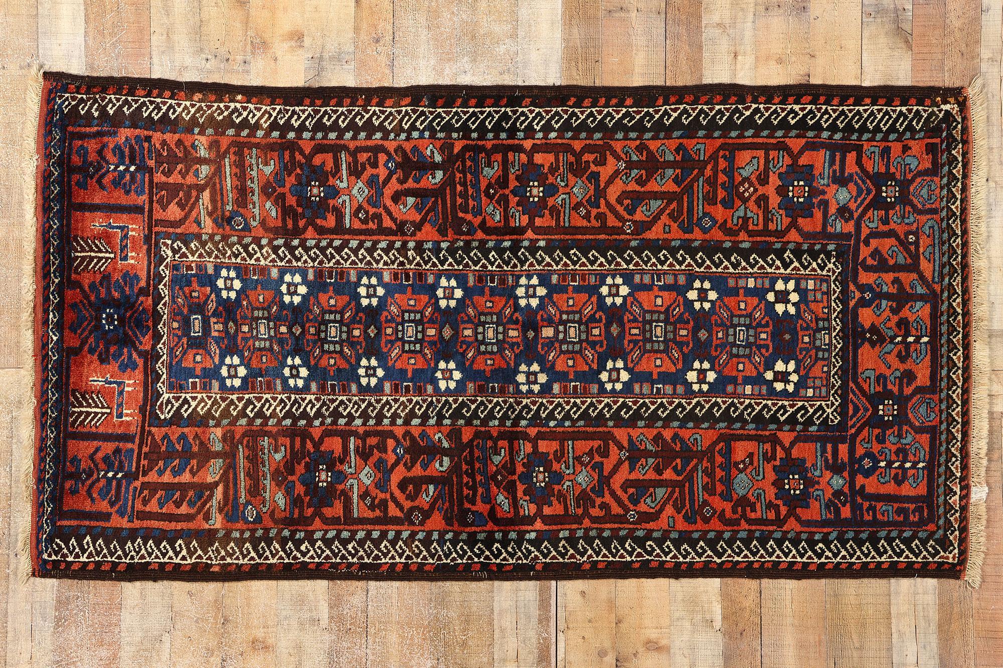 Antique Caucasian Azerbaijan Rug For Sale 1
