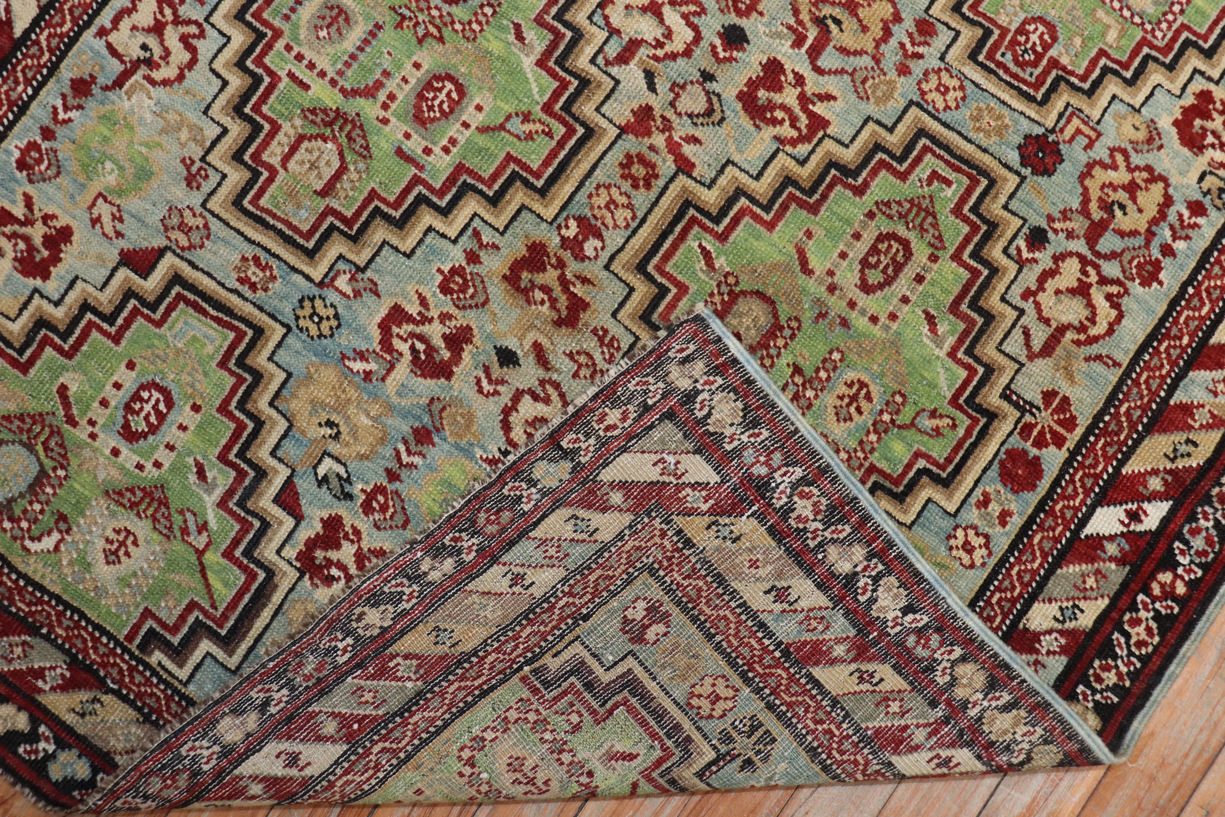 Agra Antique Caucasian Baku Khila Rug, Late 19th Century For Sale