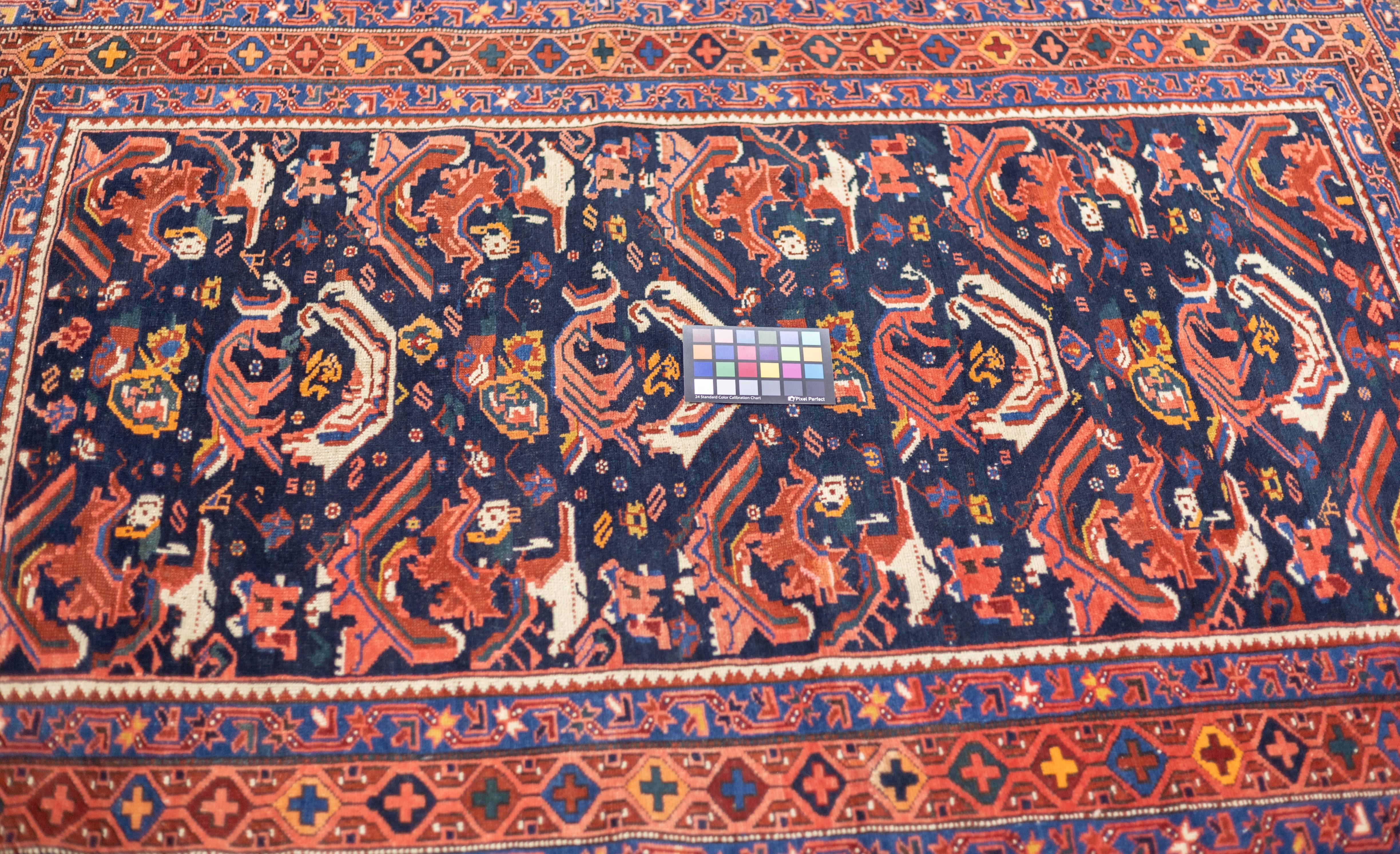 Antique Caucasian Bijov Rug 3'11'' x 5'10'' For Sale 2