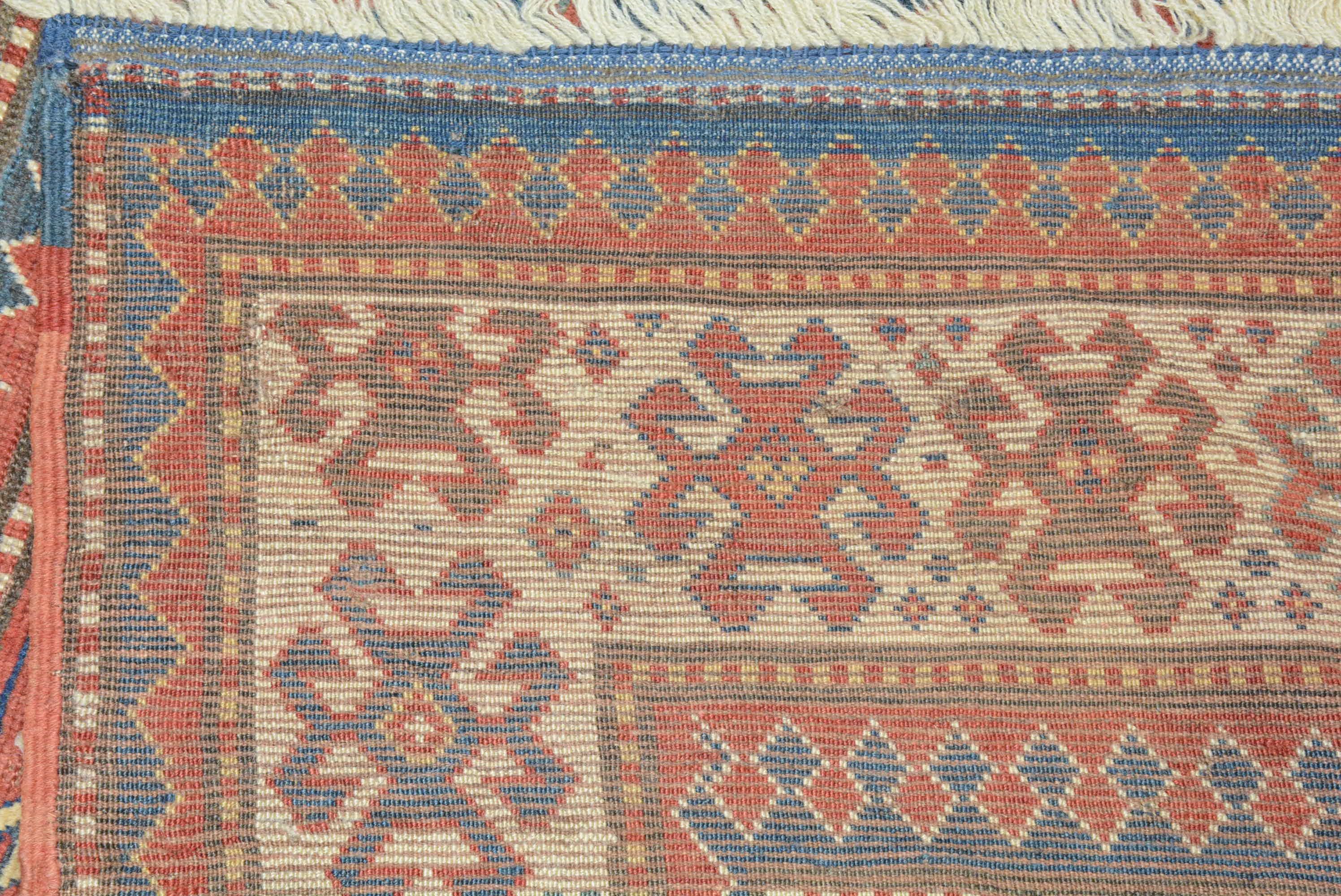 Antique Caucasian Bordjalou Kazak Rug For Sale 4