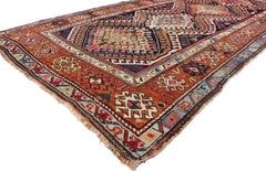 1870's Antique Caucasian Bordjalou Kazak Carpet