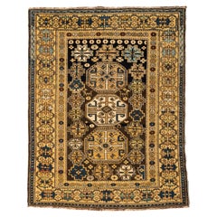 Ancien tapis géométrique CIRCA, circa 1900s-1910s