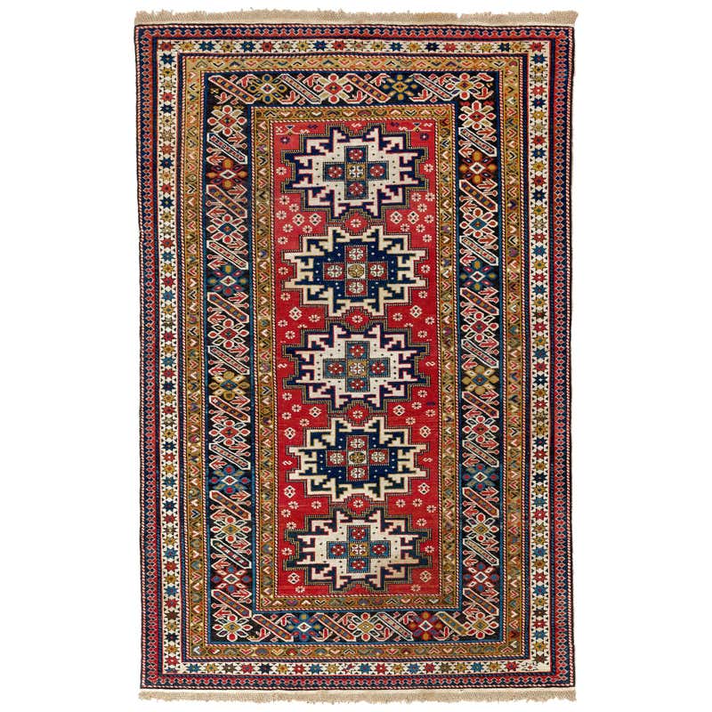 Antique Caucasian, Chi-Chi Rug For Sale at 1stDibs | 5 x 7 rugs