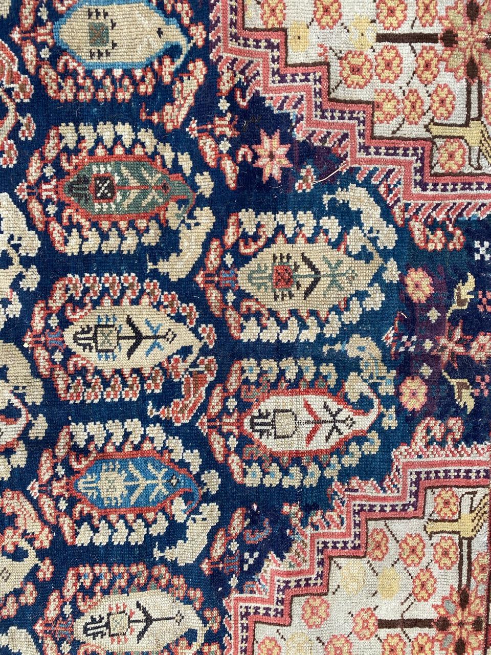 Bobyrug's Antiker Kaukasischer Chirwan-Teppich im Angebot 3