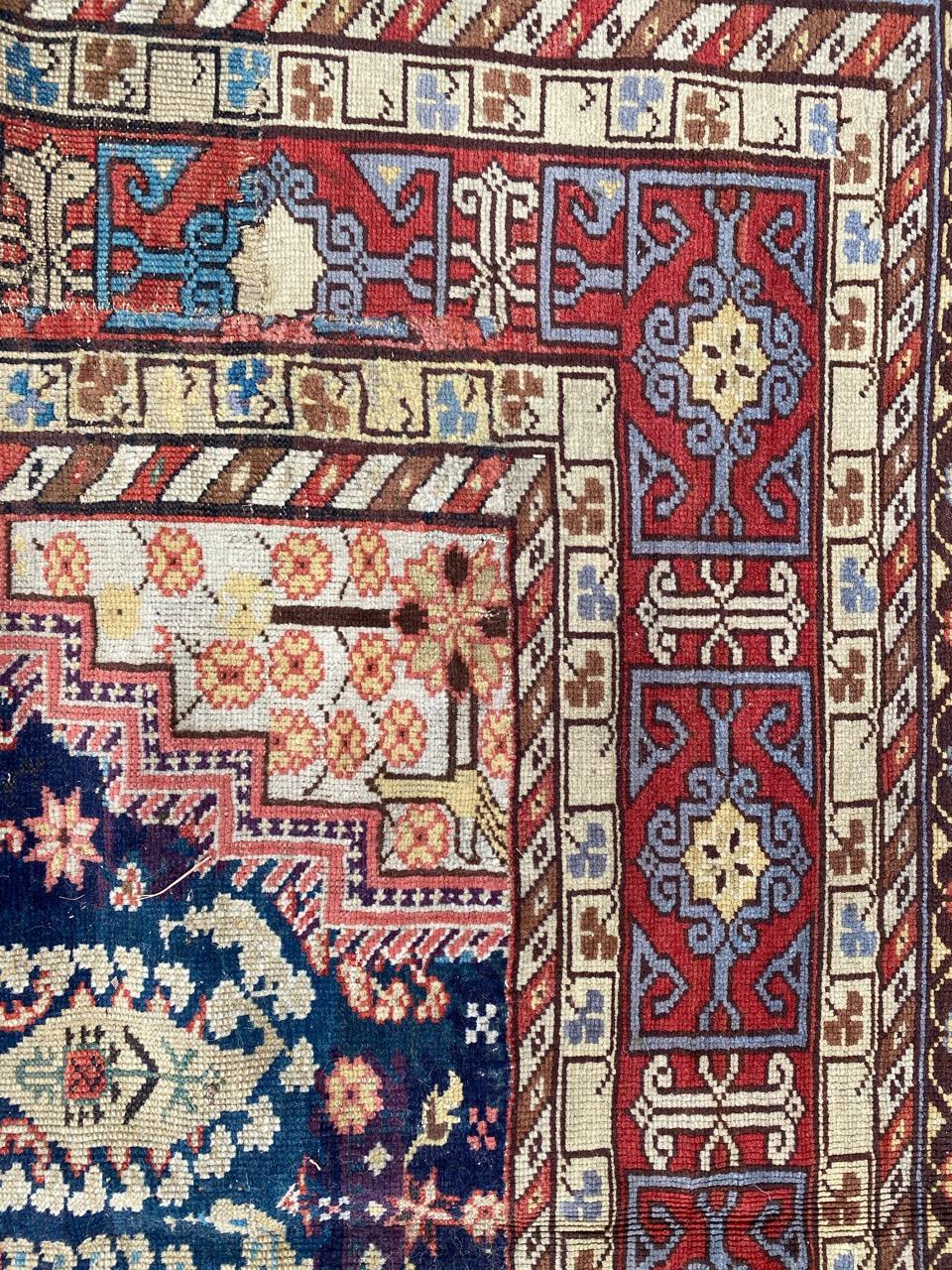 Bobyrug's Antiker Kaukasischer Chirwan-Teppich im Angebot 4