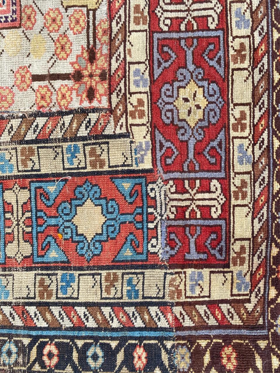 Bobyrug's Antiker Kaukasischer Chirwan-Teppich im Angebot 9
