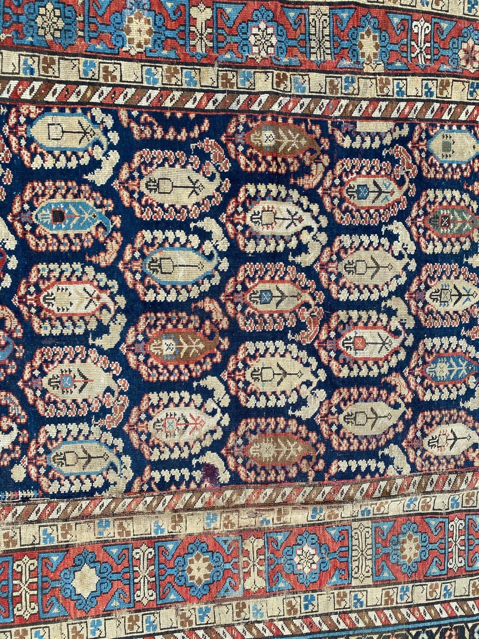 Bobyrug's Antiker Kaukasischer Chirwan-Teppich (Kasachisch) im Angebot