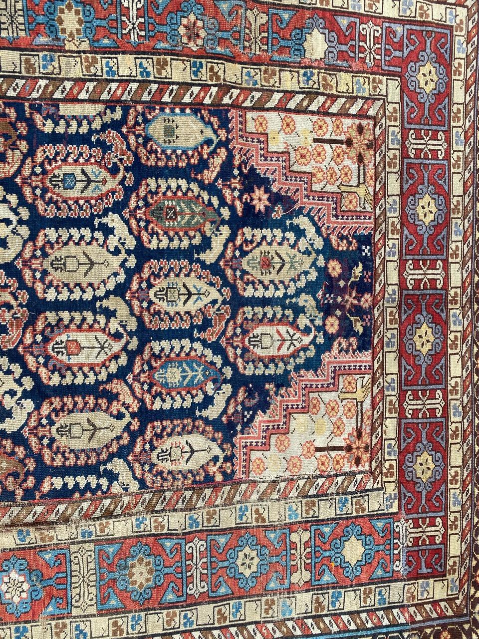 Bobyrug's Antiker Kaukasischer Chirwan-Teppich (Aserbaidschanisch) im Angebot