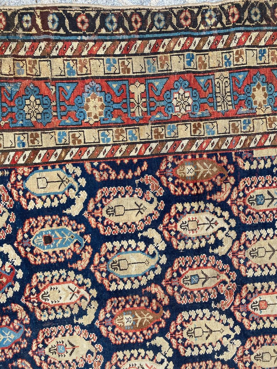 Bobyrug's Antiker Kaukasischer Chirwan-Teppich im Angebot 1