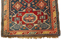 Antique Caucasian Dagestan Rug, circa 1900 3'11 x 7'10