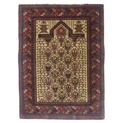 Antique Caucasian Daghastan Rug 3'3" x 4’4"