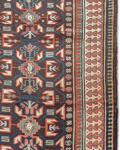 Antique Caucasian Derbend Rug, 19th Century