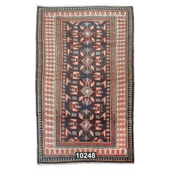 Antique Caucasian Derbend Rug, 19th Century