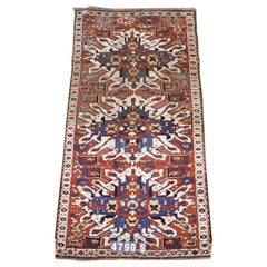 Tapis ancien du Caucase en forme d'aigle Karabagh, 19e siècle