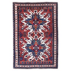 Tapis ancien à l'aigle du Caucase - 3e quart du 19e siècle