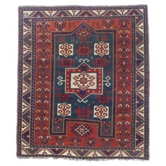 Antique Caucasian Fakhralou Kazak Rug 5’2” x 6’0"