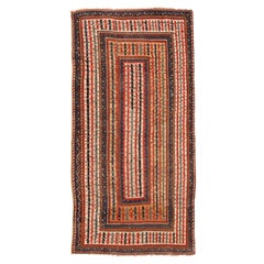 Antique Caucasian Ganjeh Rug. Size: 3 ft 8 in x 7 ft 4 in (1.12 m x 2.24 m)