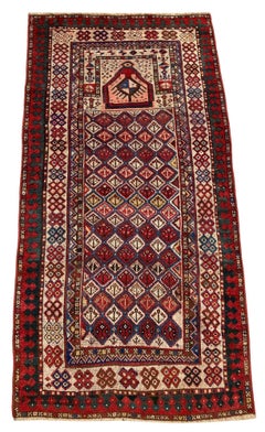 Antique Caucasian Gendje Prayer Rug 1.90m X 0.98m