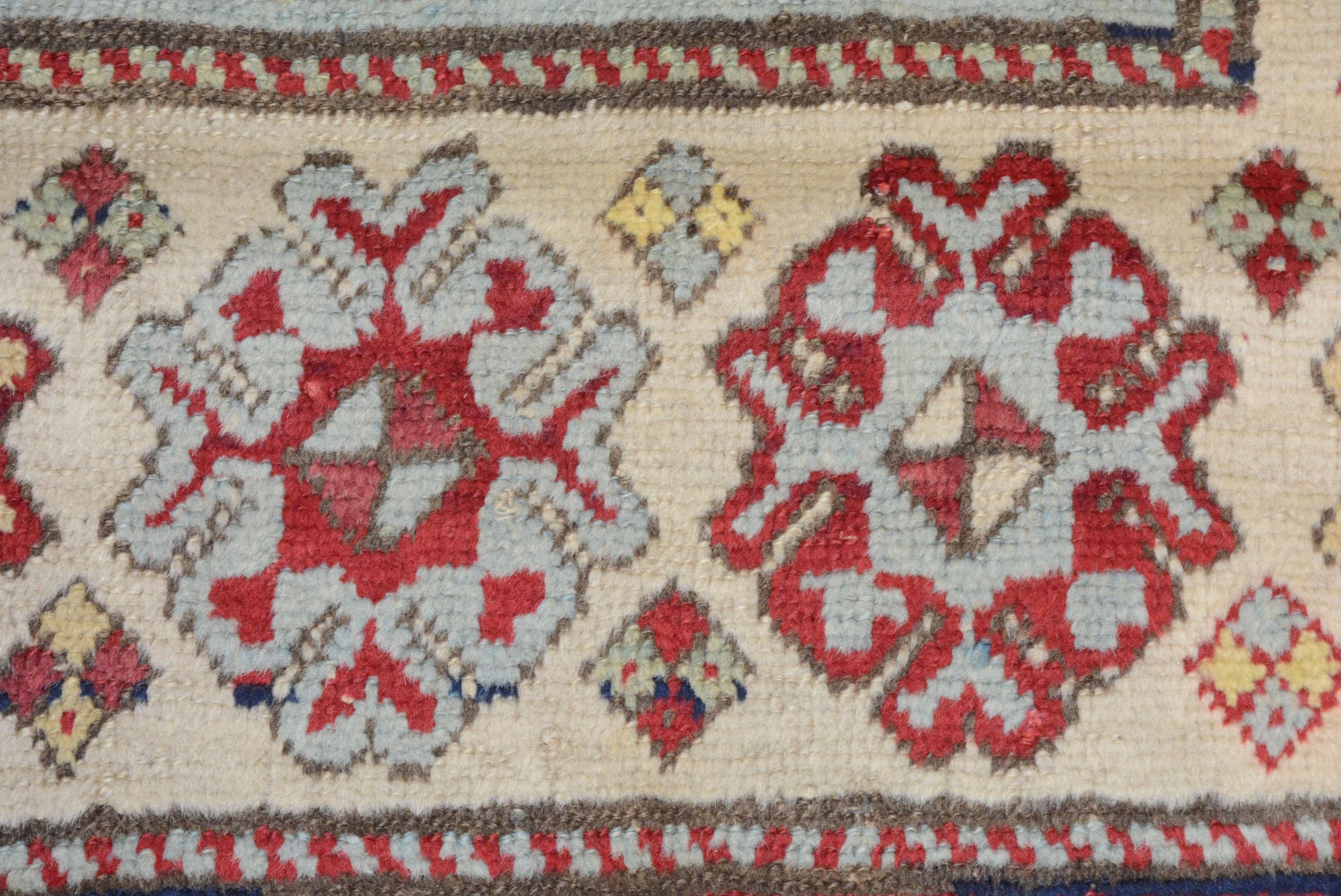 Early 20th Century Antique Caucasian Gendje Rug  For Sale
