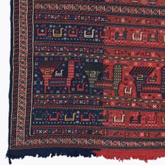 Antique Caucasian Horse Cover - Late 19th Century