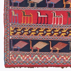Antique Caucasian Horse Cover - Late 19th Century