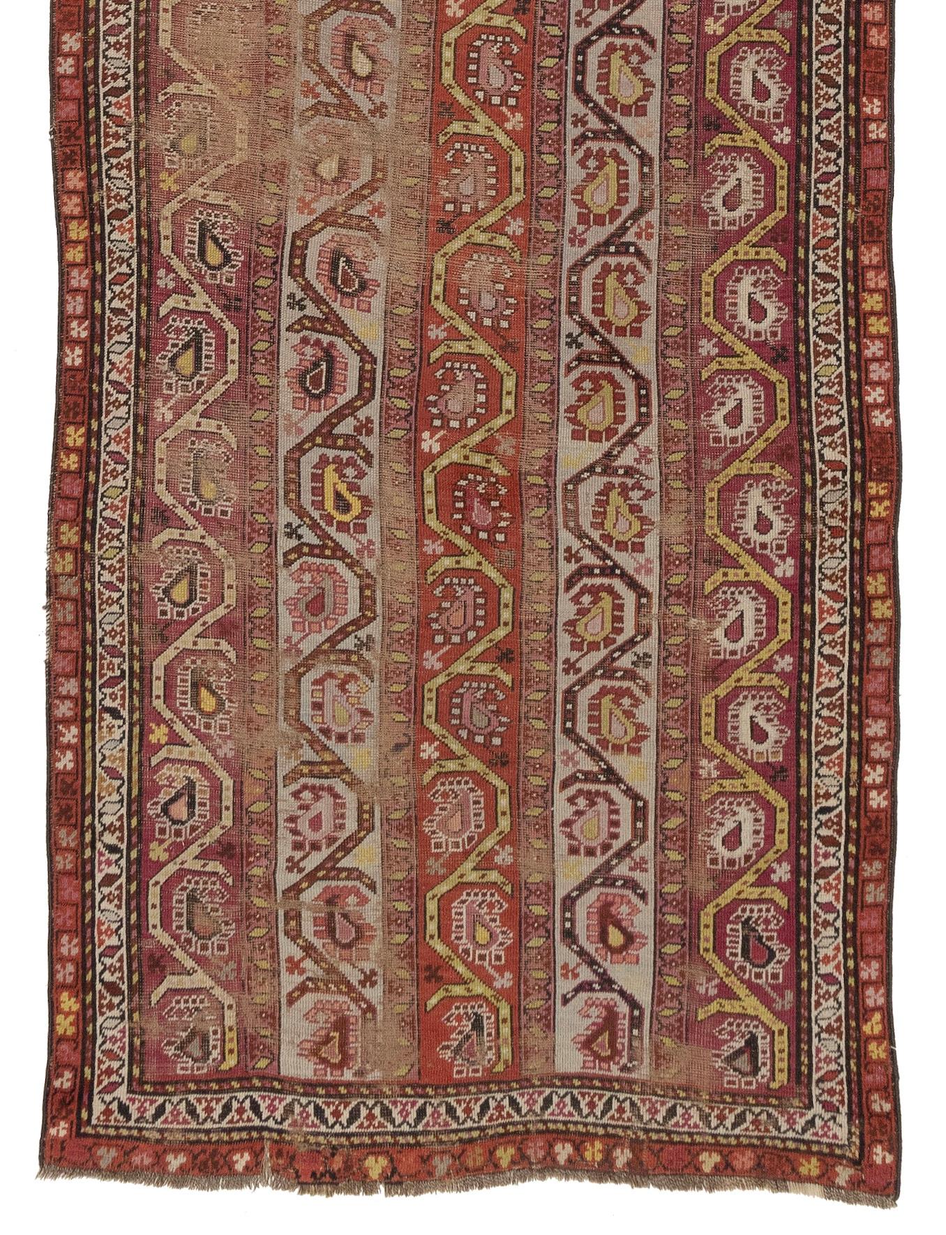 Antique Caucasian Karabagh, circa 1890s In Good Condition For Sale In Los Angeles, CA