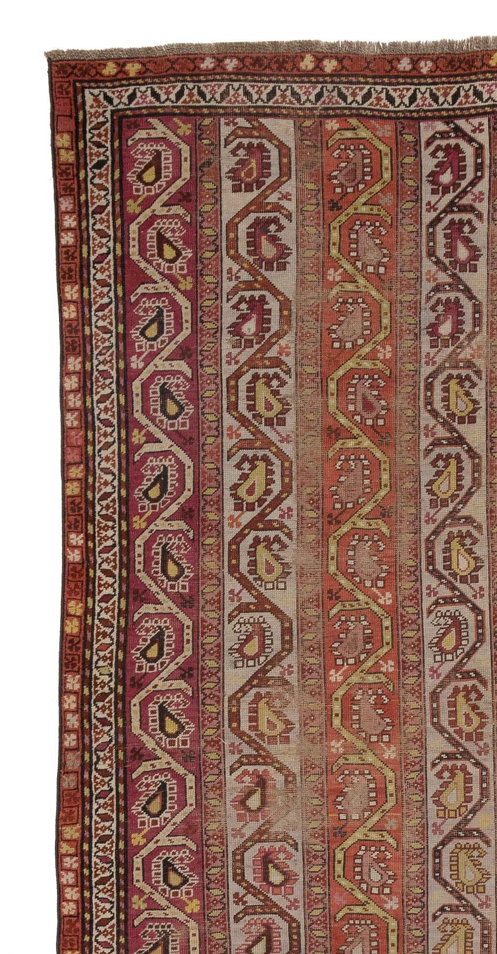 19th Century Antique Caucasian Karabagh, circa 1890s For Sale