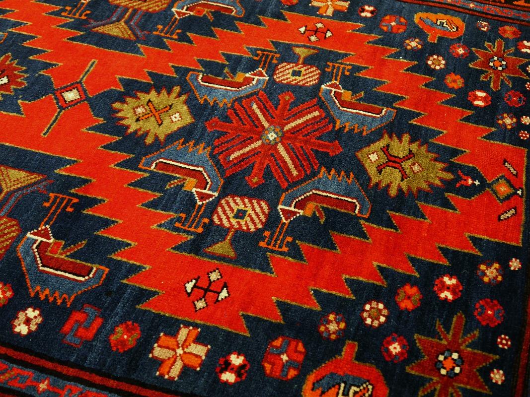 Antique Caucasian Karabagh Kazak rug Achma-Yumma Djoharian Collection For Sale 3