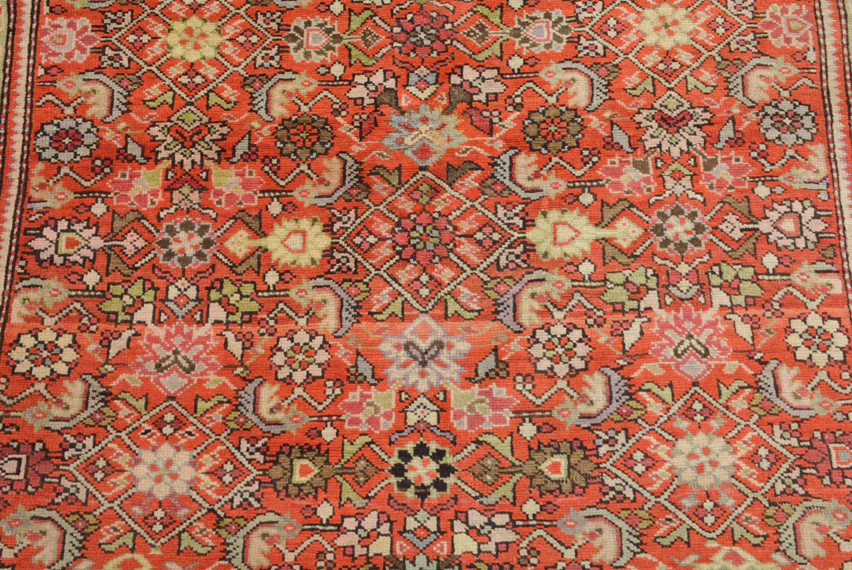 Antiker kaukasischer Karabagh-Löwenteppich (Armenisch) im Angebot