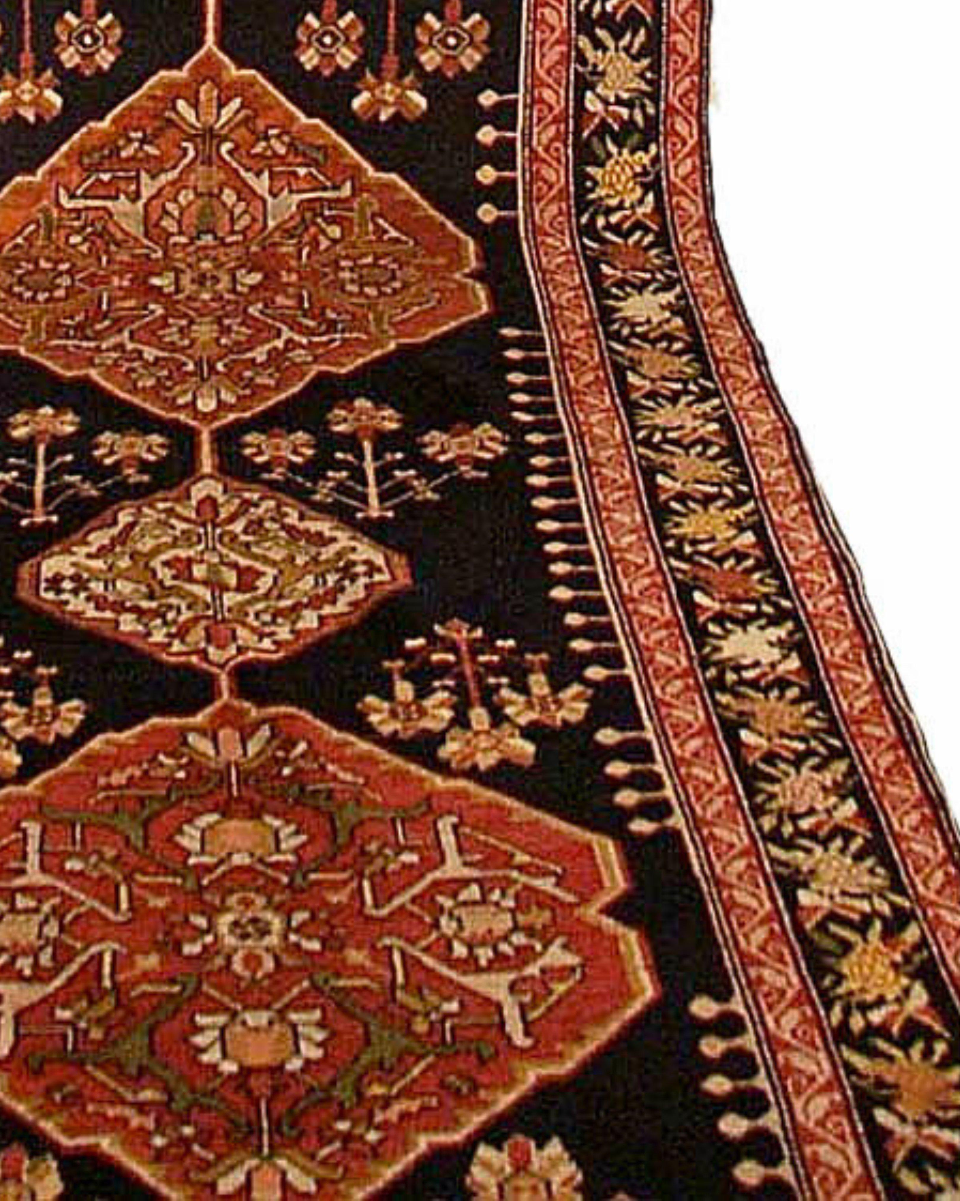 Antique Caucasian Karabagh Long Runner Rug, 19th Century

Additional information:
Dimensions: 4'2