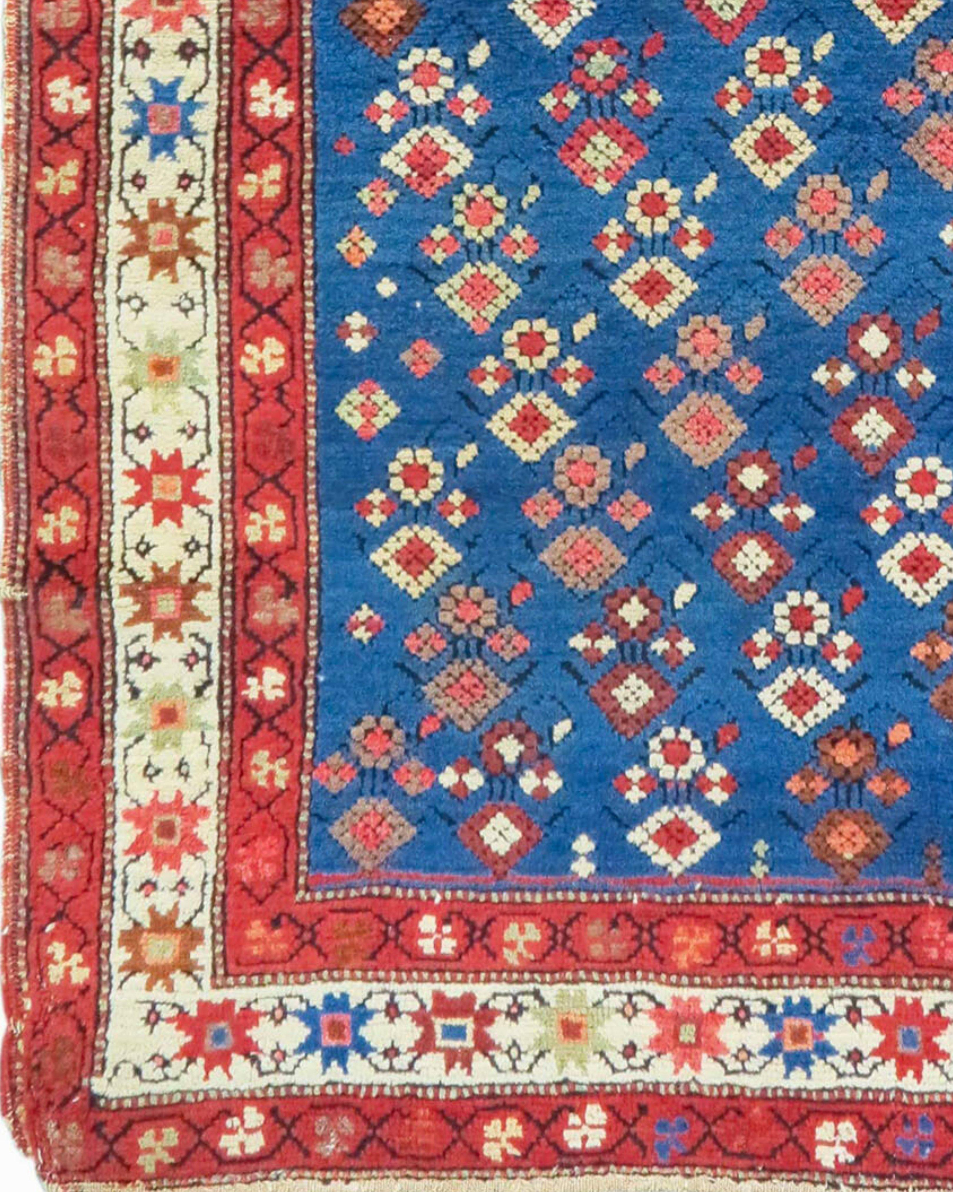 Antique Caucasian Karabagh Prayer Rug, c. 1900 In Excellent Condition For Sale In San Francisco, CA