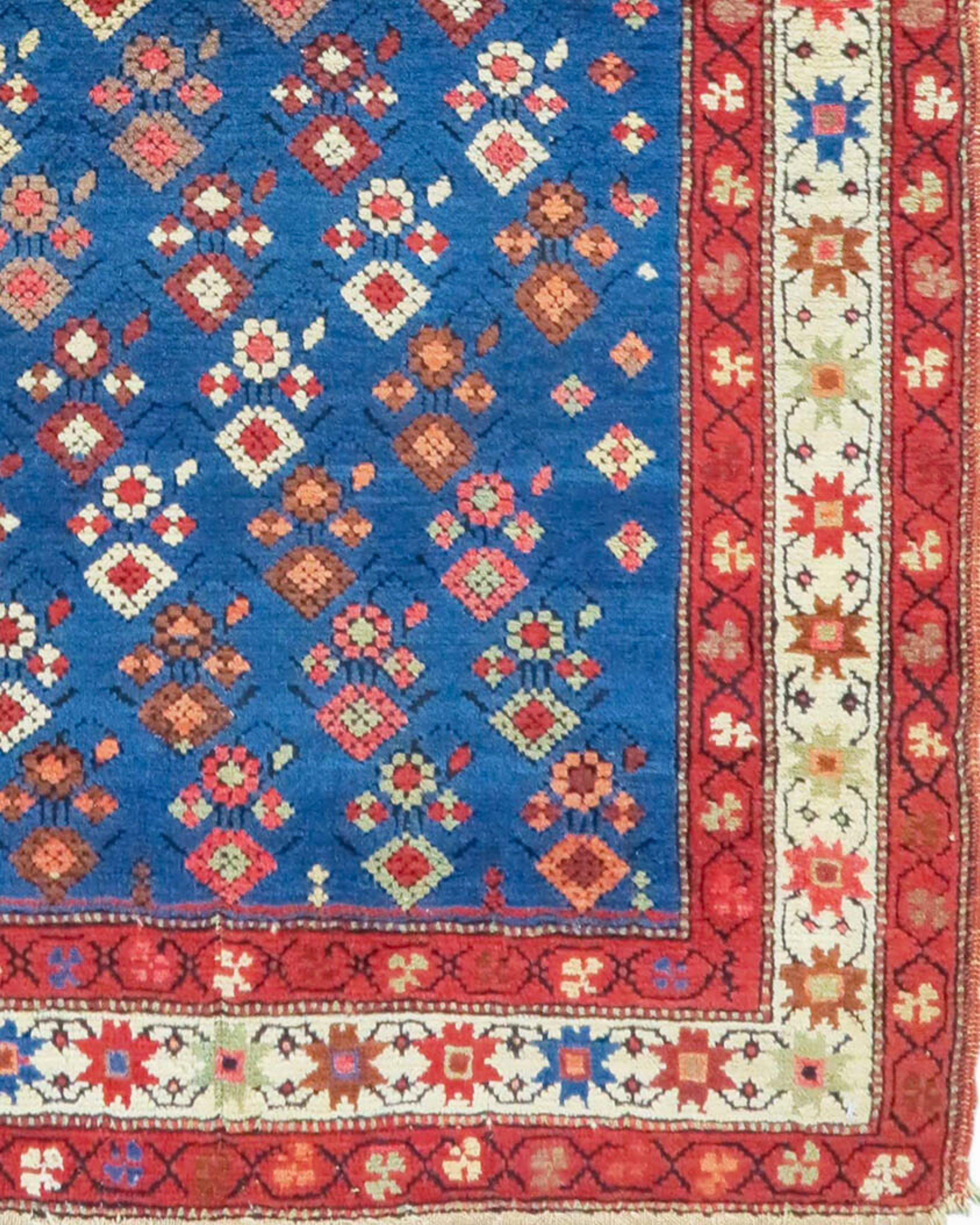 19th Century Antique Caucasian Karabagh Prayer Rug, c. 1900 For Sale