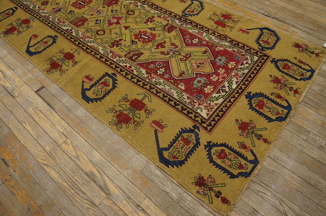 19th Century Caucasian - Shusha Karabagh Carpet (3' 7'' x 15' 9''-110 x 480 cm)  In Good Condition For Sale In New York, NY