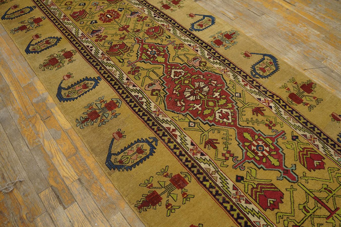 19th Century Caucasian - Shusha Karabagh Carpet (3' 7'' x 15' 9''-110 x 480 cm)  For Sale 1