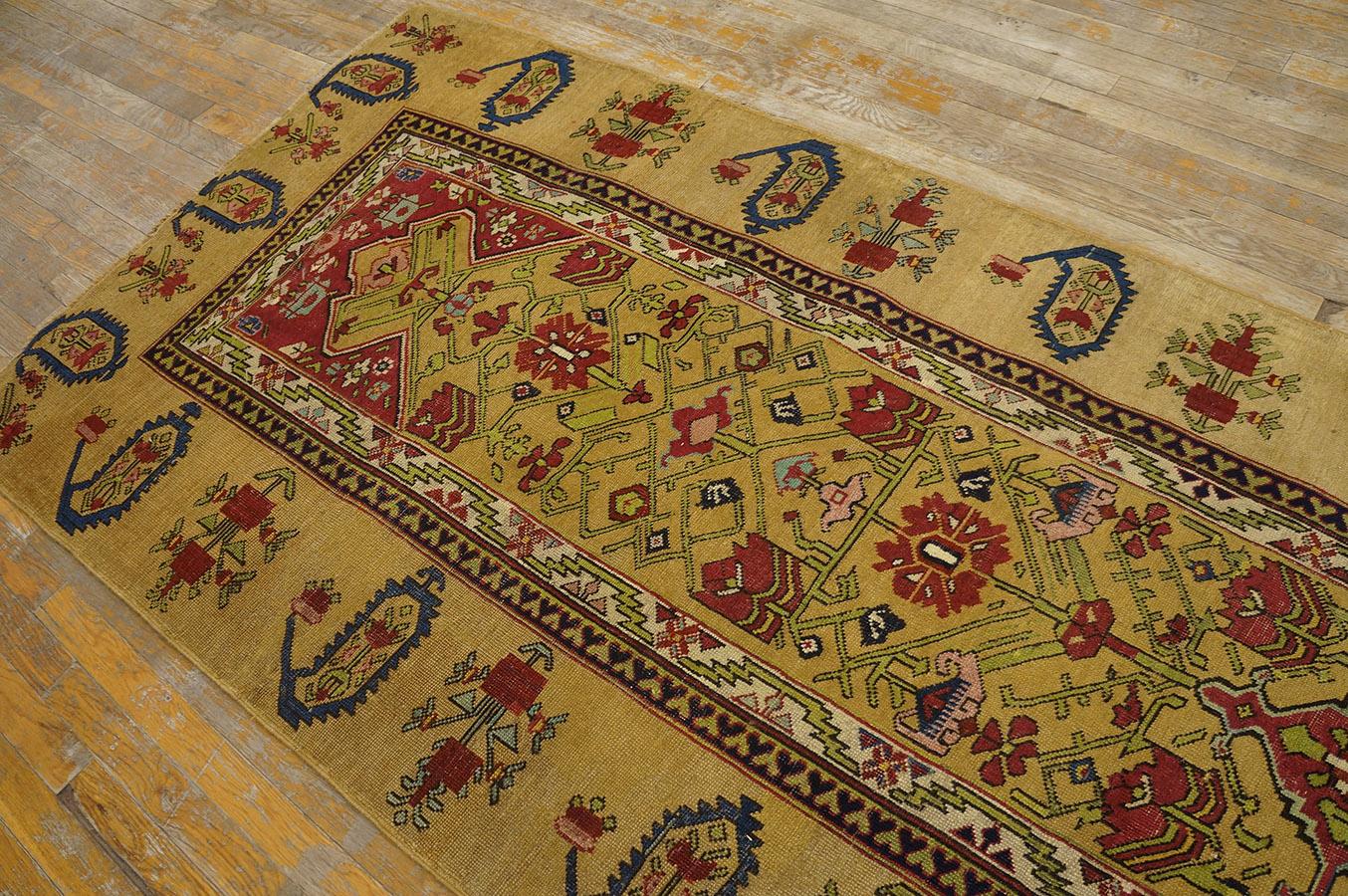 19th Century Caucasian - Shusha Karabagh Carpet (3' 7'' x 15' 9''-110 x 480 cm)  For Sale 2