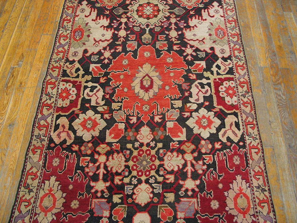 Hand-Knotted Antique Caucasian, Karabagh Rug For Sale
