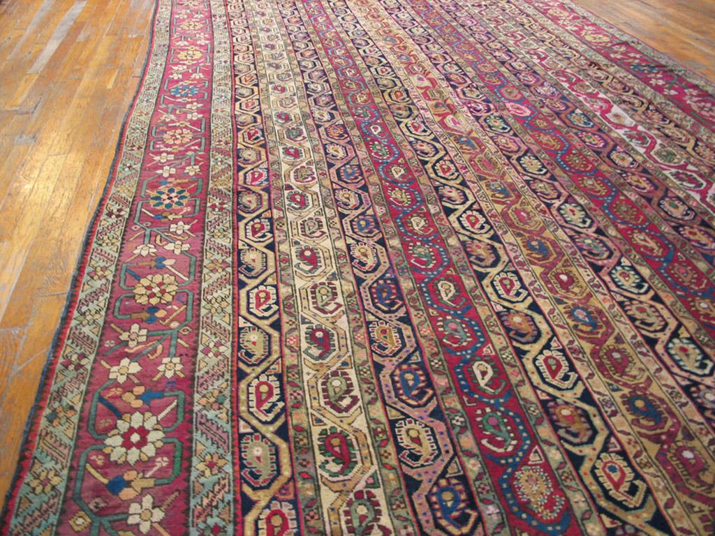 Kaukasischer Karabagh-Galerie-Teppich aus dem 19. Jahrhundert ( 7'2