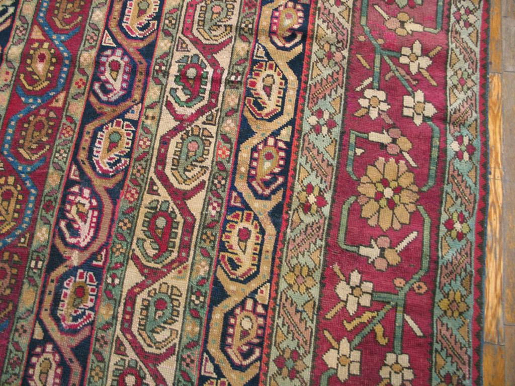 Late 19th Century Antique Caucasian, Karabagh Rug