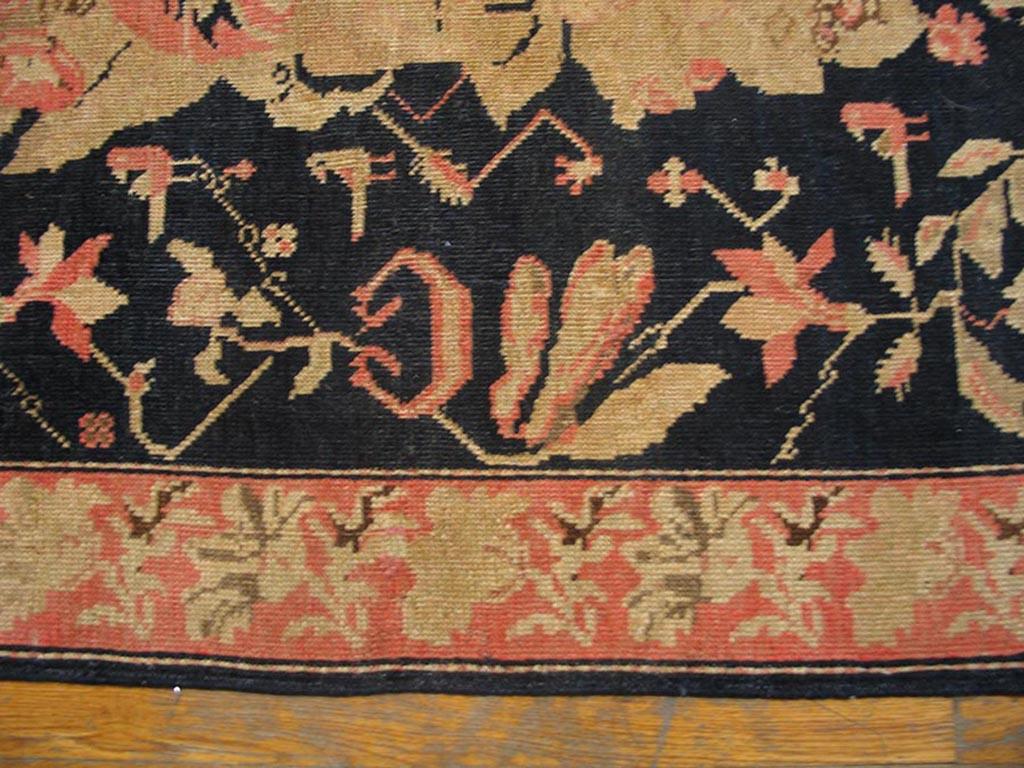 Noué à la main Tapis caucasien du Karabagh du début du 20e siècle ( 8'4