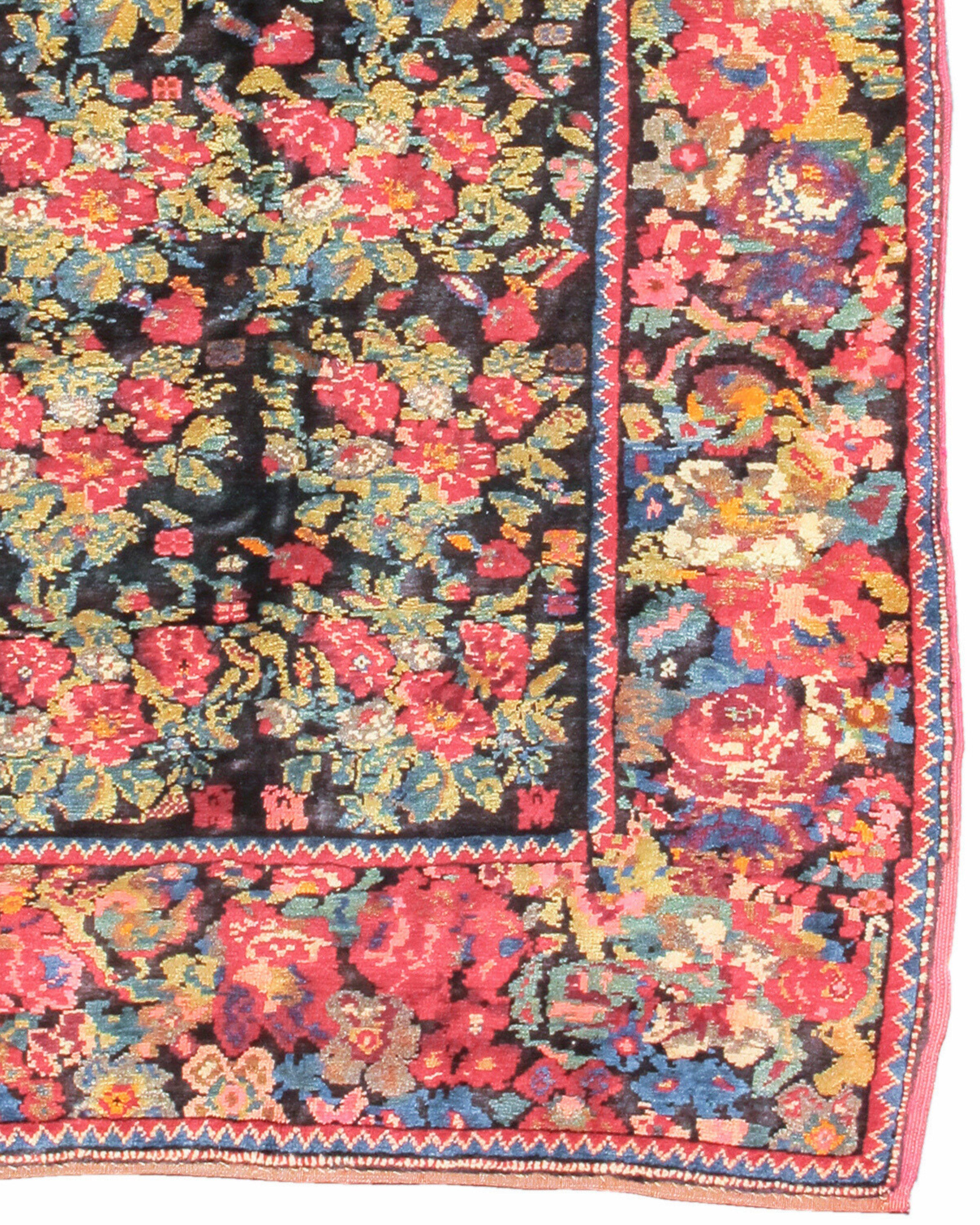 Wool Antique Caucasian Karabagh Rug, Early 20th Century
