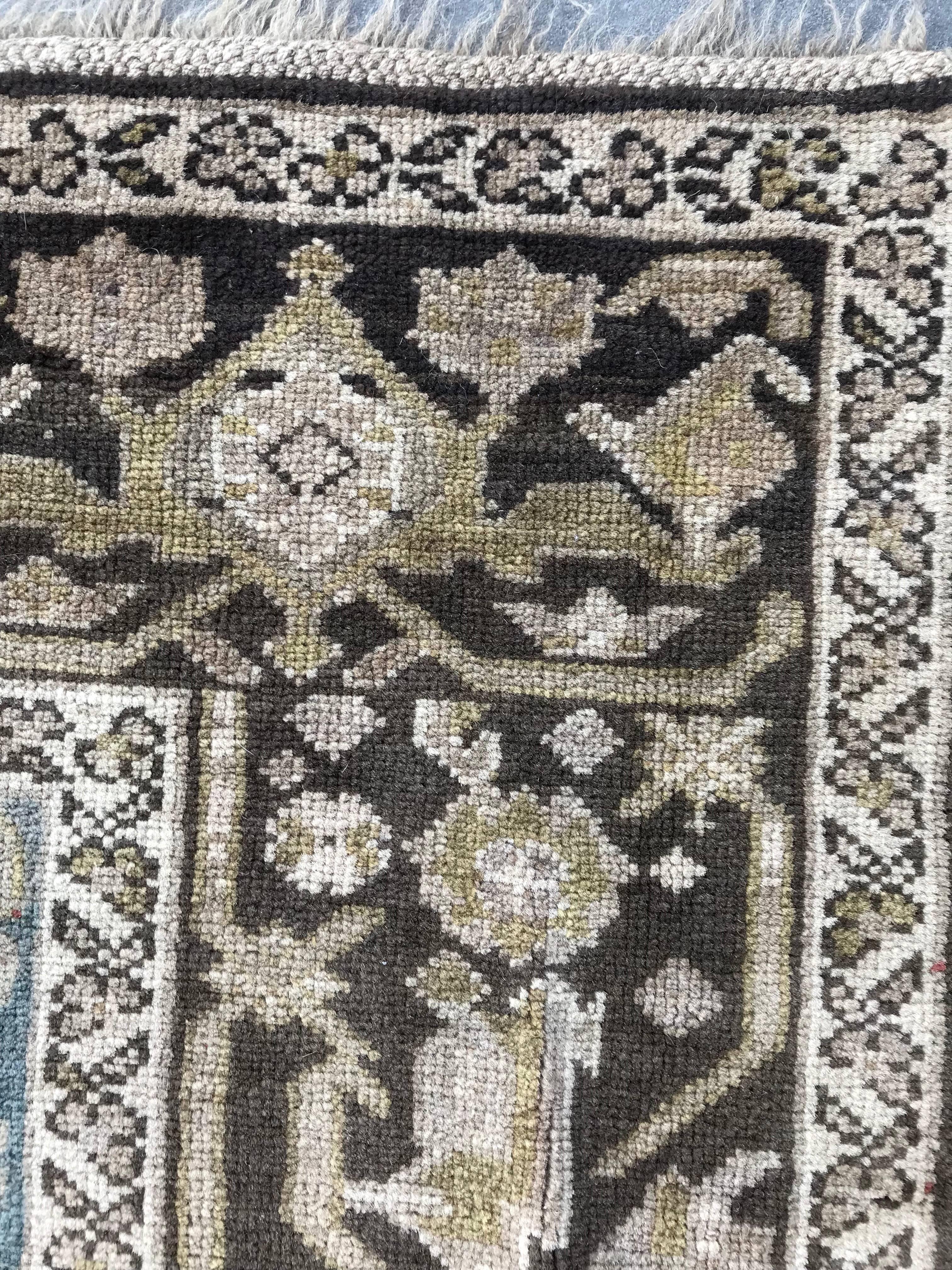 20th Century Antique Caucasian Karabagh Rug For Sale