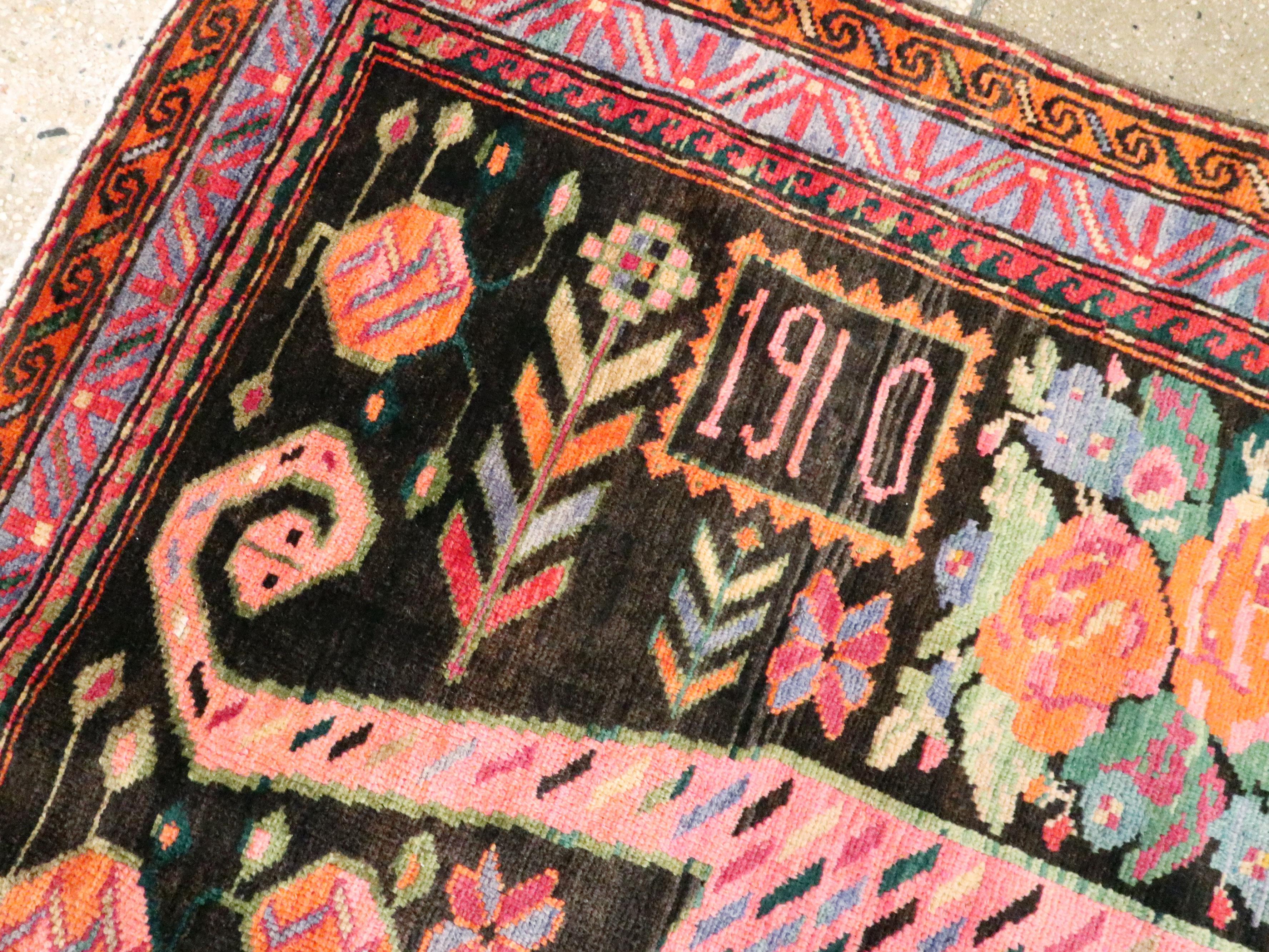 Wool Antique Caucasian Karabagh Rug