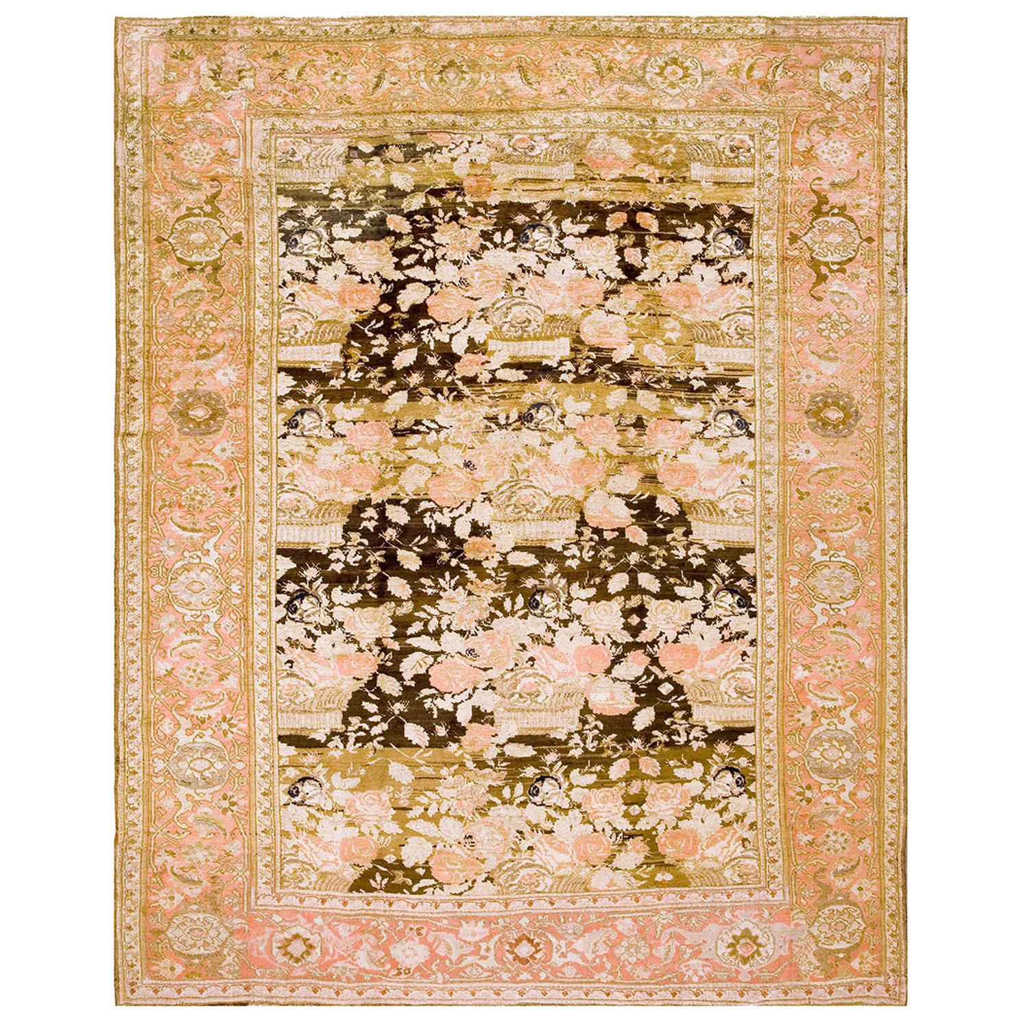 Early 20th Century Caucasian Karabagh Carpet ( 8' x 10'3" - 245 x 312 ) For Sale