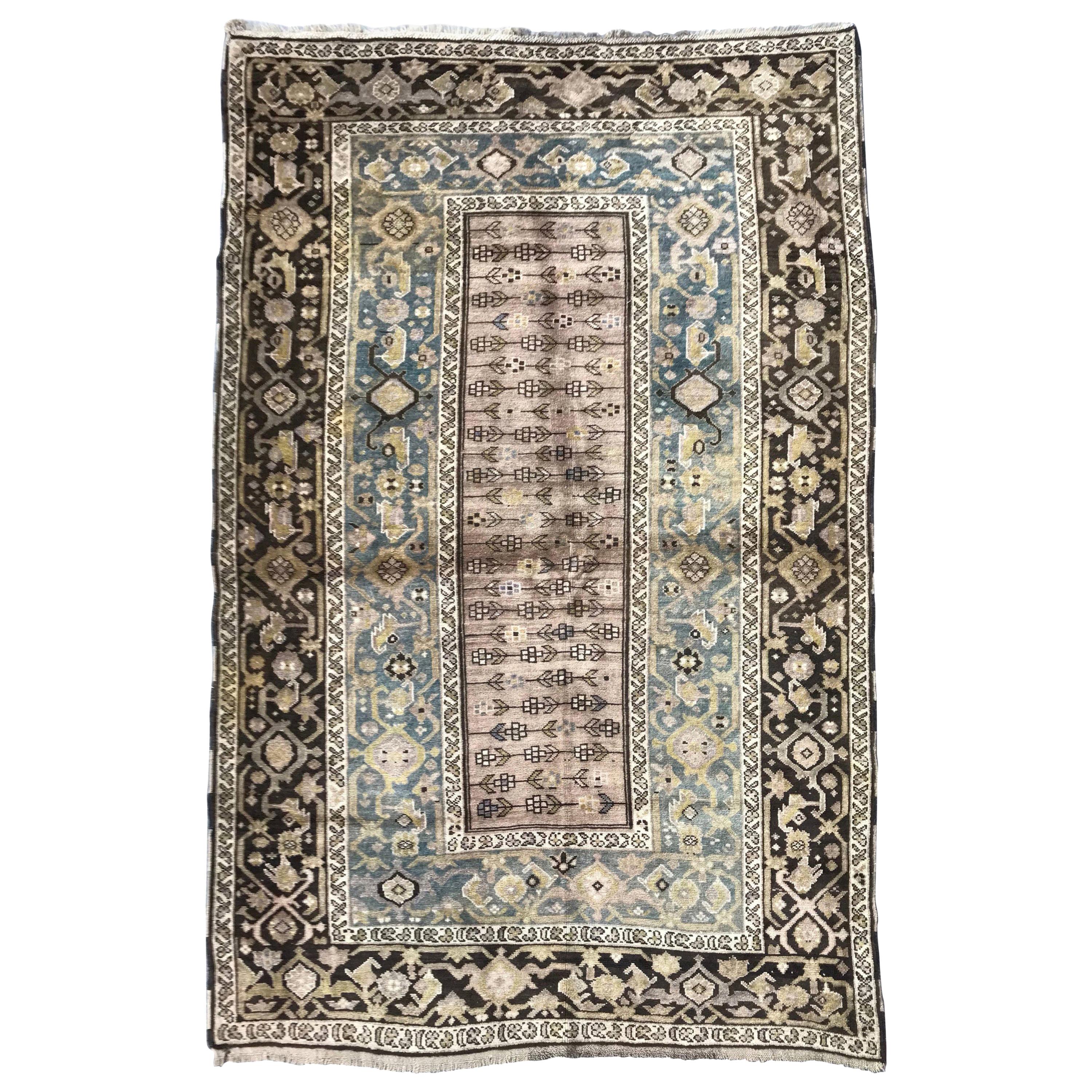 Antiker kaukasischer Karabagh-Teppich aus Karabagh im Angebot